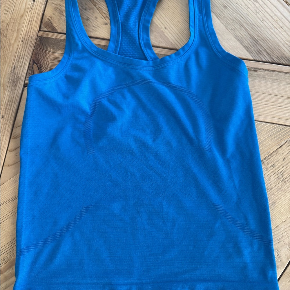 Lululemon Athletica Vibrant Blue Tank Top
